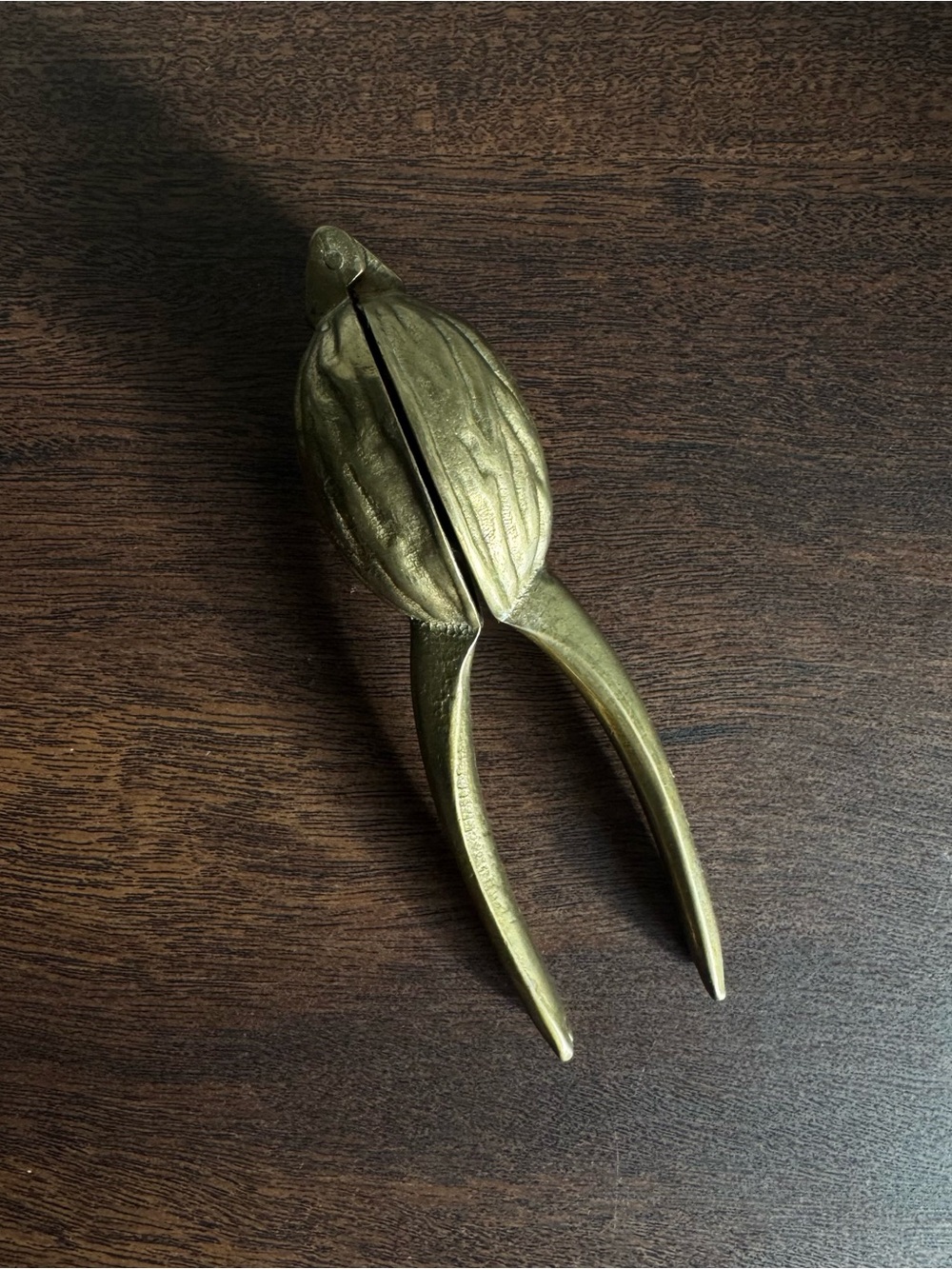 Vintage Brass Nutcracker